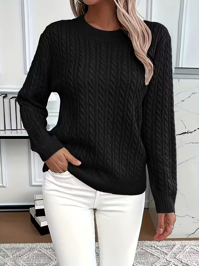 Aria Soft Knit Minimal Sweater