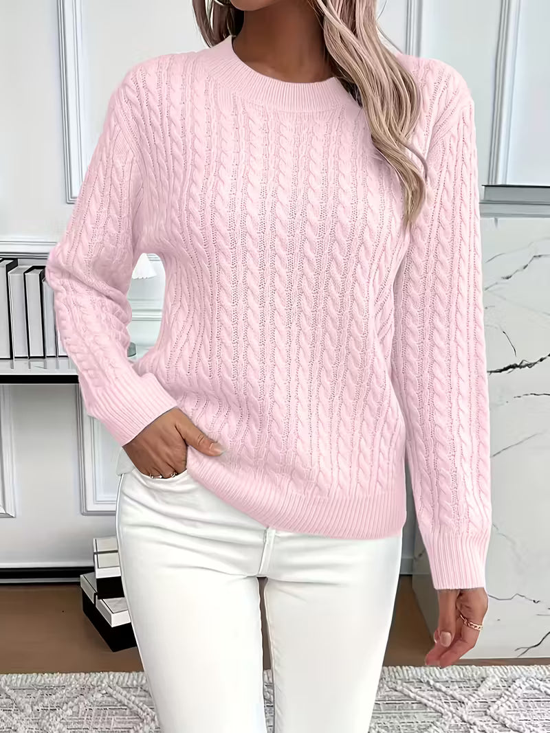 Aria Soft Knit Minimal Sweater