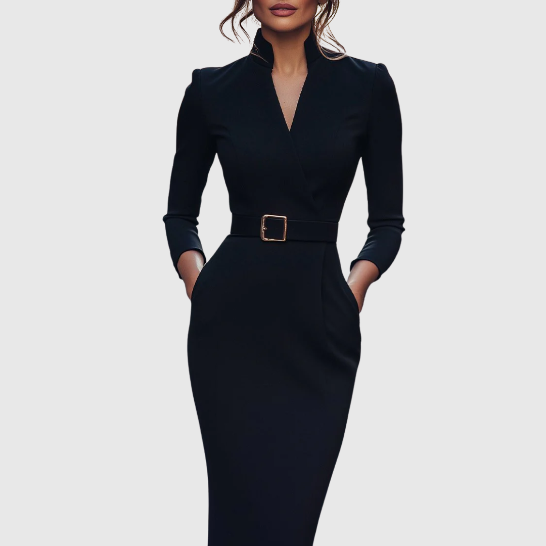 Claribel Refined Midi Dress