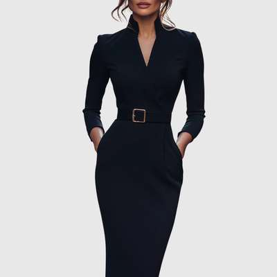 Claribel Refined Midi Dress