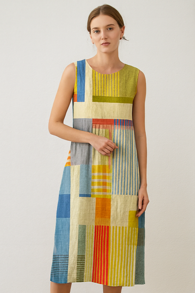 Molly Modern Patchwork Dress