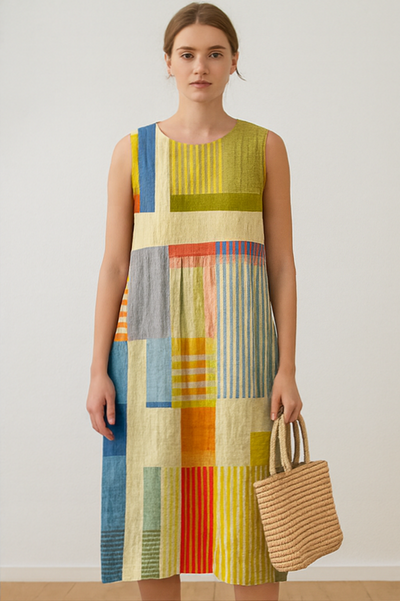 Molly Modern Patchwork Dress