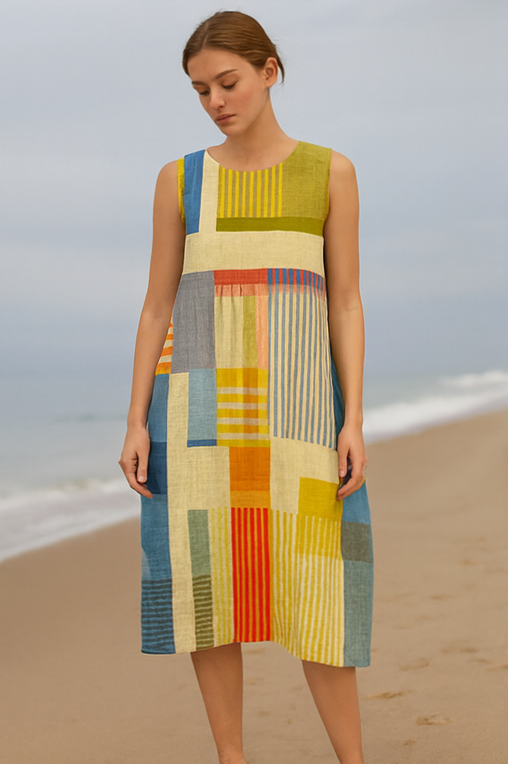 Molly Modern Patchwork Dress