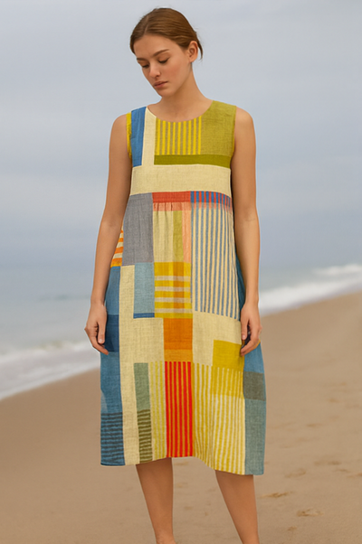 Molly Modern Patchwork Dress