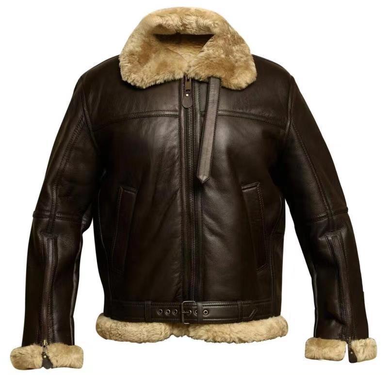 Fletcher Premium Shearling Leather Jacket