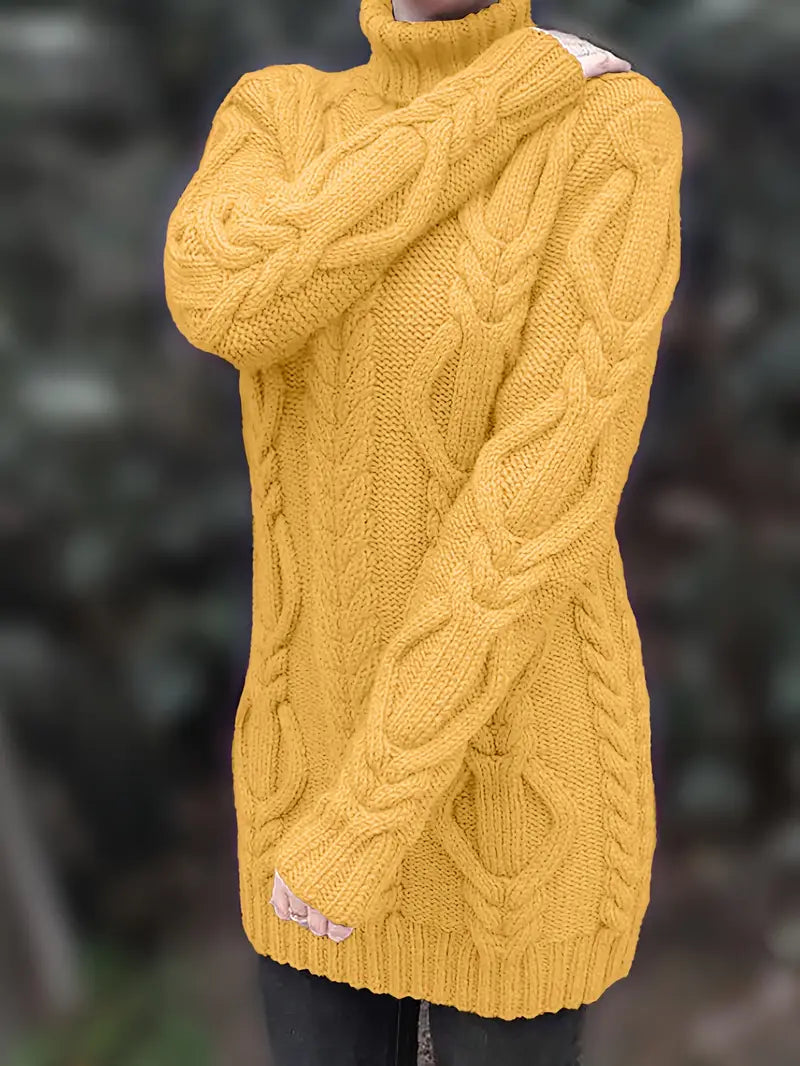 Livia – Jumper with a high neck