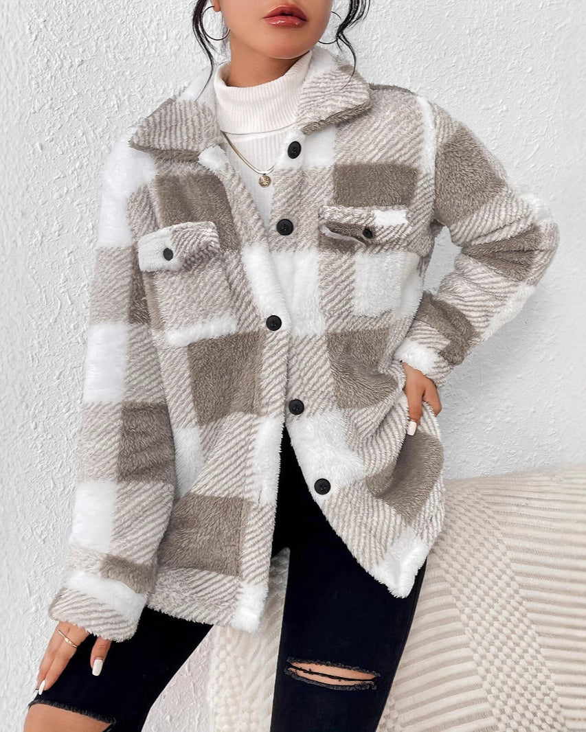 Amy Winter Plaid Jacket