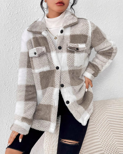 Amy Winter Plaid Jacket