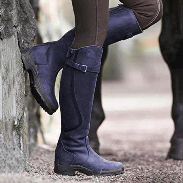 Maeve Waterproof Leather Riding Boots